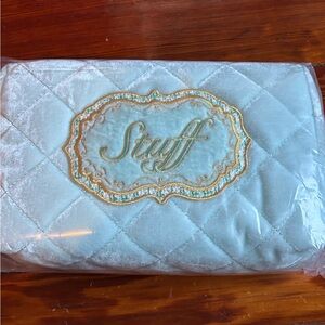 Stoney Clover Lane Mint Quilted Medium Pouch Witch Stuff Patch